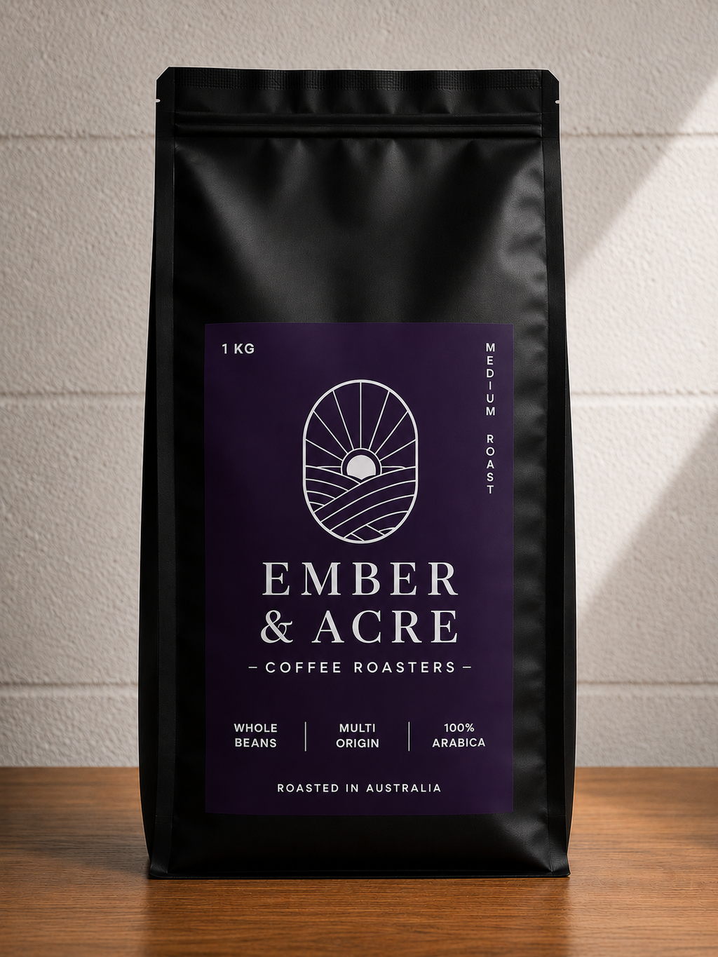 Ember & Acre Purple Emblem